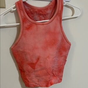 Lululemon Ribbed Cropped Tank Top